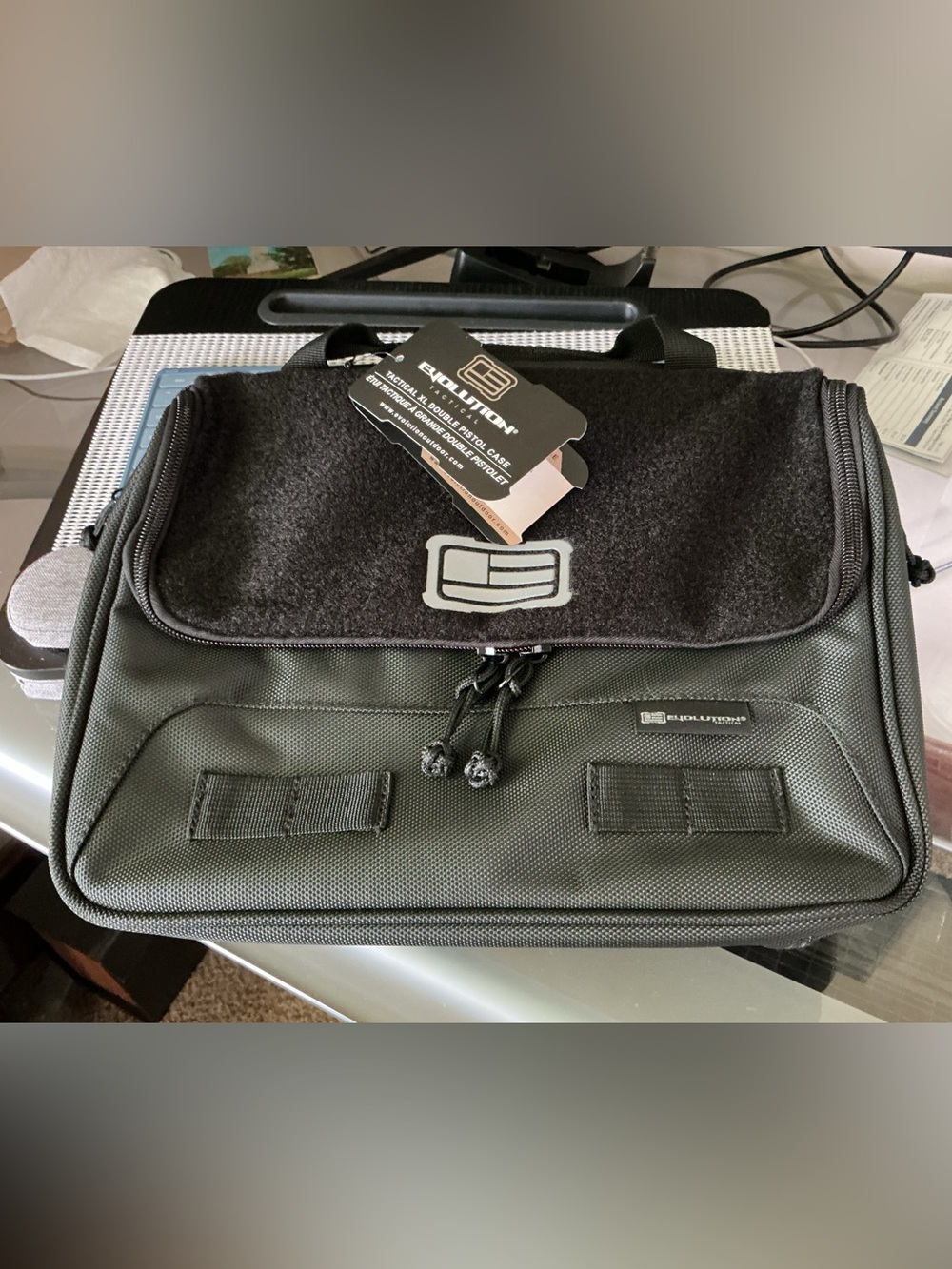 Evolution Tactical XL Double Pistol Case NWT